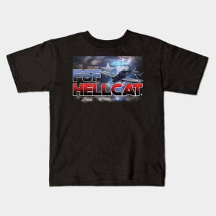 F6F Hellcat Airforce Pilot Gift Kids T-Shirt